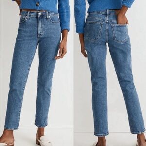 MADEWELL The Mid-Rise Perfect Vintage in Knowland Wash Jeans Size 31